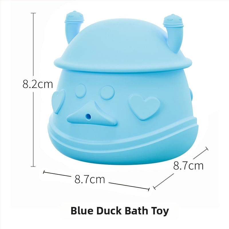 Set de jucării de baie din silicon, masticabile, pentru bebeluți și copii mici – jocuri cu apă pentru dezvoltarea coordonării mână-ochi