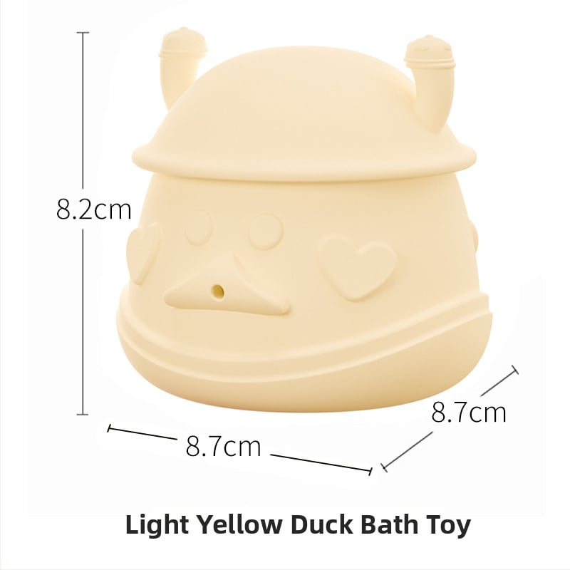 Set de jucării de baie din silicon, masticabile, pentru bebeluți și copii mici – jocuri cu apă pentru dezvoltarea coordonării mână-ochi