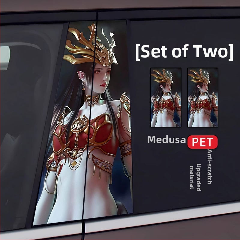 Стикер за каросерия на автомобил – Материал: стикери, Персонализиран, Модел: карикатура/друго, Монтаж: лепило