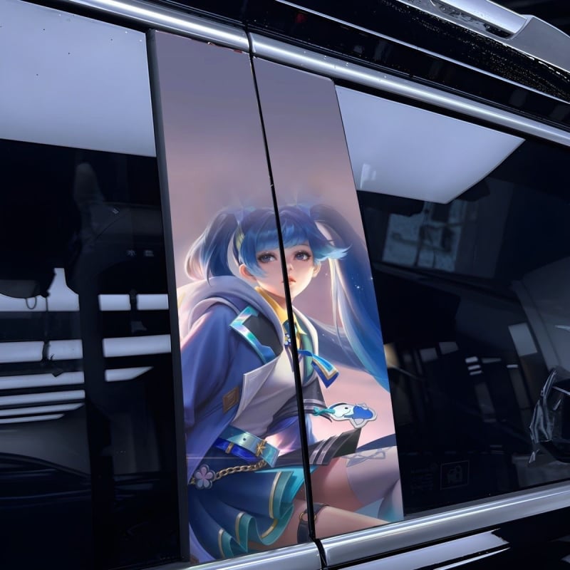 Стикер за каросерия на автомобил – Материал: стикери, Персонализиран, Модел: карикатура/друго, Монтаж: лепило