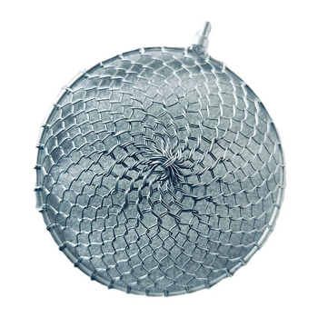 Ледно риболовно устройство с галванизирана желязна мрежа и лъжичкоподобна глава за зимен лед