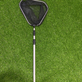 Mreža za ribolov od aluminijske legure, gusta mreža, podesiva trokutasta glava 8 mm