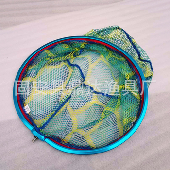 Dingda alumínium ötvözetből készült horgászhálófej bevont kivitel, akadás elleni védelem