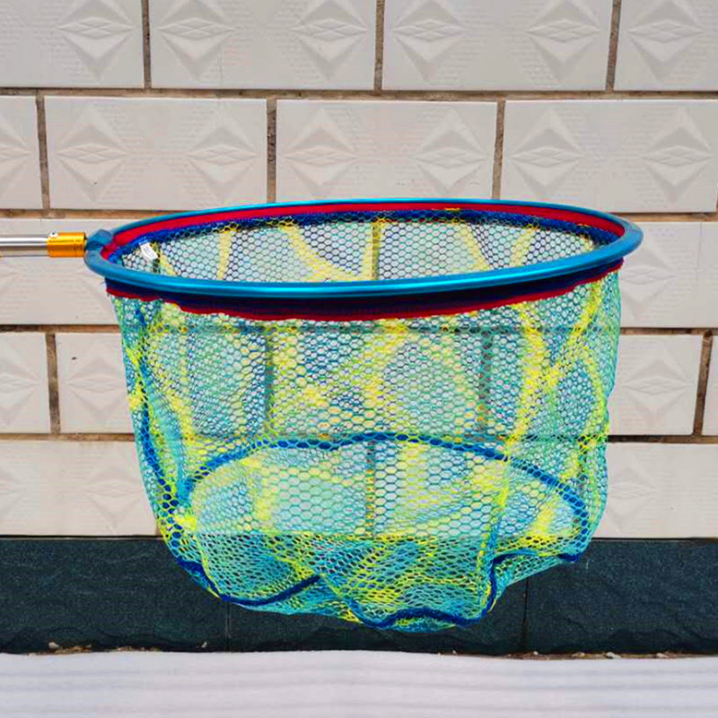 Dingda alumínium ötvözetből készült horgászhálófej bevont kivitel, akadás elleni védelem