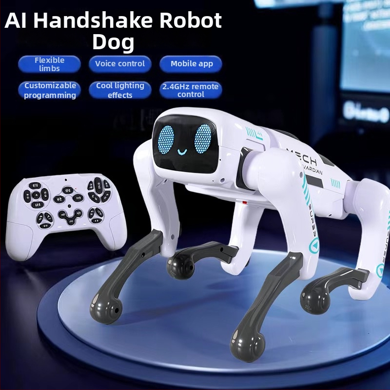 Edukativni robot s daljinskim upravljanjem, punjiva baterija, glazba i zvukovi, reakcija na dodir, plastično kućište