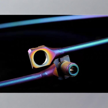 Kaisi titániumötvözet összecsukható hálókeret szikla-horgászathoz, nefrit nyéllel, 4 részes konstrukció