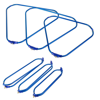 LEO összecsukható alumíniumötvözetű halászháló gyűrű