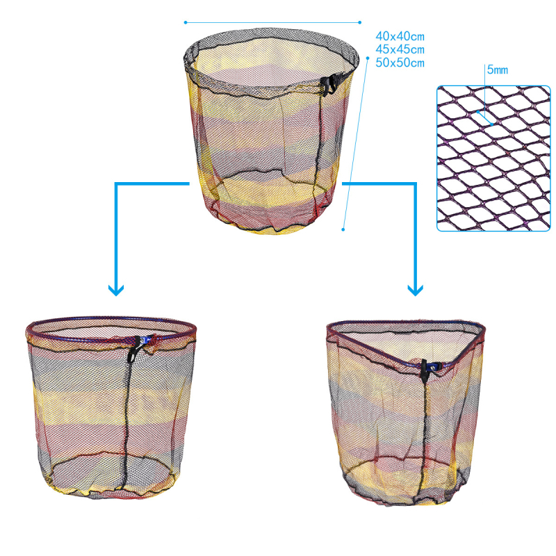 LEO összecsukható alumíniumötvözetű halászháló gyűrű