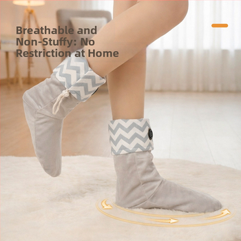 USB nabíjateľné elektrické zohrievače na nohy, nositeľné ohrievajúce ponožky, 5V, 10W