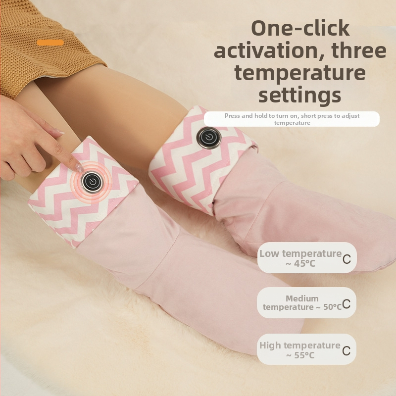 USB nabíjateľné elektrické zohrievače na nohy, nositeľné ohrievajúce ponožky, 5V, 10W