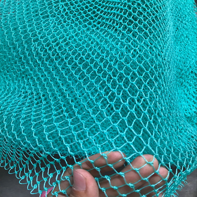 Horgász háló táska, kézzel készített, 9 szálból álló új anyagból, háromrétegű kialakítás