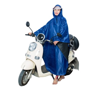 Felnőtt split esőponcsó motorkerékpárhoz és kerékpárhoz, Oxford szövet, PVC vízálló réteg, anyagvastagság 23