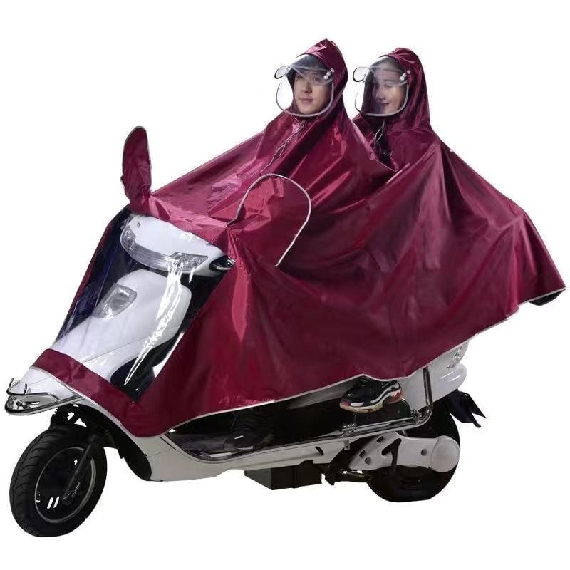 Felnőtt split esőponcsó motorkerékpárhoz és kerékpárhoz, Oxford szövet, PVC vízálló réteg, anyagvastagság 23