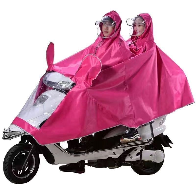 Felnőtt split esőponcsó motorkerékpárhoz és kerékpárhoz, Oxford szövet, PVC vízálló réteg, anyagvastagság 23