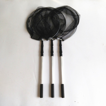 Alumínium ötvözetből készült horgászháló, három részes, kihúzható tervezés és pontos pozicionálás