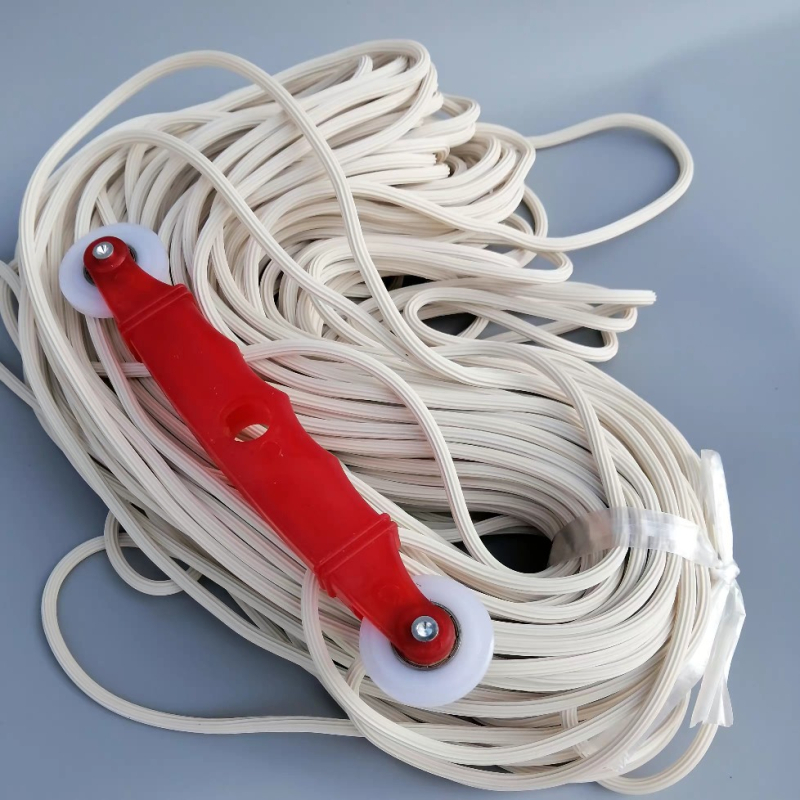 Üreges gumiból készült tömítőszalag szúnyoghálóhoz, 4–6 mm, nyomógörgővel