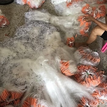 Trostruka ribarska mreža od žičane mreže za karasa