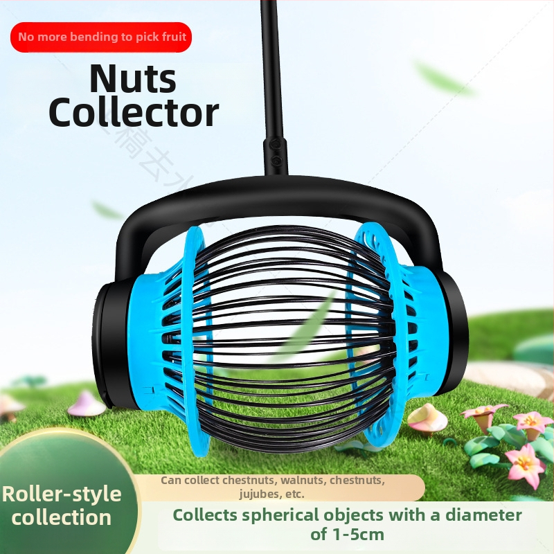 Zberateľ loptičiek na stolný tenis, teleskopické nastavenie dĺžky, oceľová konštrukcia, hmotnosť 1 kg, Feng Yida