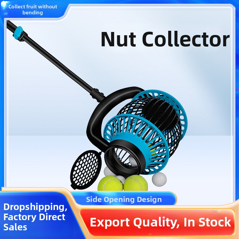 Zberateľ loptičiek na stolný tenis, teleskopické nastavenie dĺžky, oceľová konštrukcia, hmotnosť 1 kg, Feng Yida