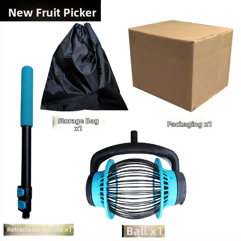 Zberateľ loptičiek na stolný tenis, teleskopické nastavenie dĺžky, oceľová konštrukcia, hmotnosť 1 kg, Feng Yida