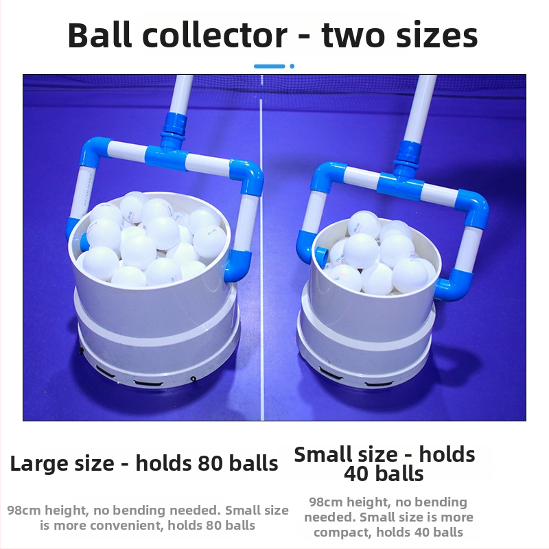 Rintifia Zbieranie loptičiek pre stolný tenis — 700 g, Materiál 21561418344, Vhodné pre stolný tenis a badminton