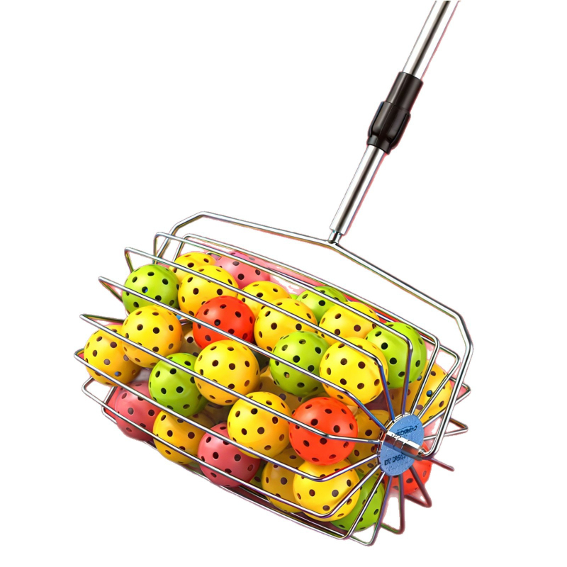 Μαζευτής μπαλών επιτραπέζιας αντισφαίρισης – αναδιπλούμενος, φορητός, από ανοξείδωτο ατσάλι, της Hasego