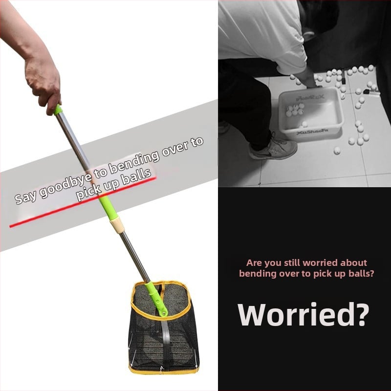 Μηχανή συλλογής μπάλων πινγκ-πονγκ με ρυθμιζόμενο γωνιακό πλαίσιο