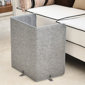 Iroda alatti lábfűtő – szén-kristályos légmentes fűtőelem, 220V, 165W, modell LY-PH3