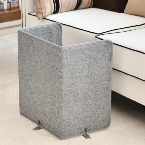 Iroda alatti lábfűtő – szén-kristályos légmentes fűtőelem, 220V, 165W, modell LY-PH3