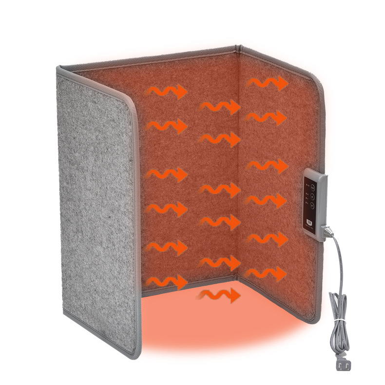 Iroda alatti lábfűtő – szén-kristályos légmentes fűtőelem, 220V, 165W, modell LY-PH3