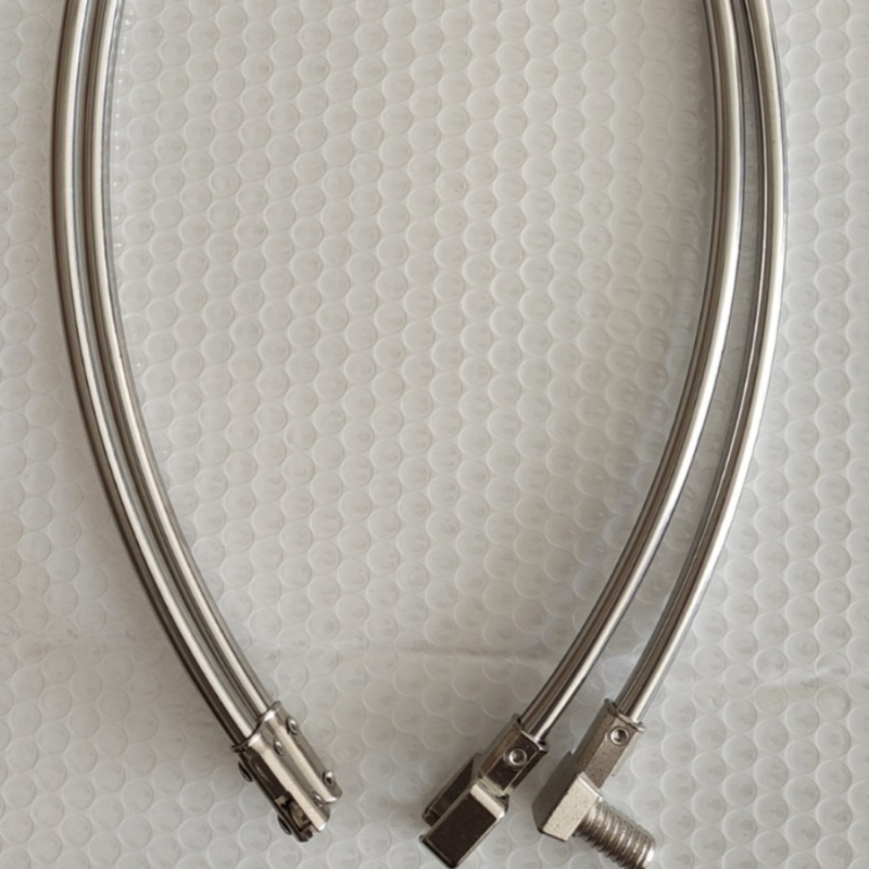 Аксесоар за глава на мрежа за скален риболов, неръждаема стомана, сгъваем, въртене във всички посоки, с калъф