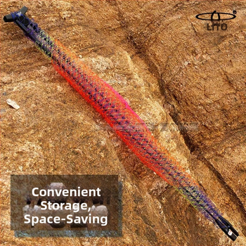 Hlava rybárskej siete značky Litu, uhlík, skladací doplnok, pevná orientácia