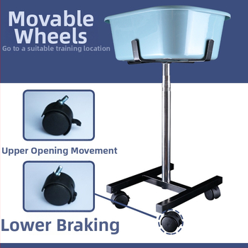 KOKUTAKU Stroj na zber loptičiek pre stolný tenis – Prenosný, s odnímateľnou nádobou na loptičky, kapacita 200–300 loptičiek, hmotnosť 3 kg