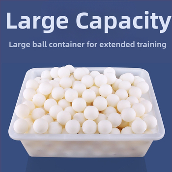 KOKUTAKU Stroj na zber loptičiek pre stolný tenis – Prenosný, s odnímateľnou nádobou na loptičky, kapacita 200–300 loptičiek, hmotnosť 3 kg