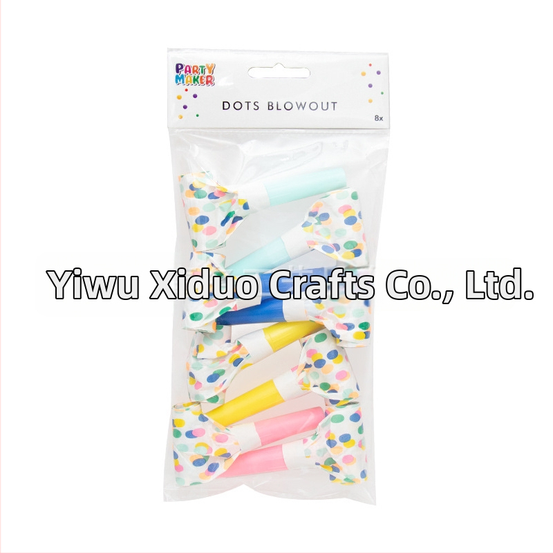 Papierový roh rekvizita na oslavu — bez loga, bez personalizácie