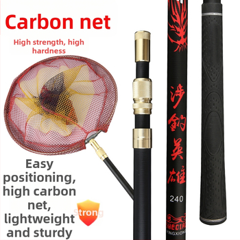 Držiak z karbónu na rybársky prút, viacsmerné otáčanie, dvojité použitie, značka Chuangjia