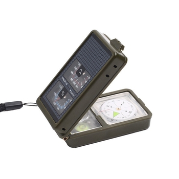 Túlélő Eszközök: 10 az 1-ben többfunkciós kompász hőmérővel, higrométerrel, LED világítással, kültéri gyújtó és síppal — Zhengneng; Eredet: Yiwu; Kereszt-szárnyú export kizárólagos forrás; Export tanúsítvány: Nincs