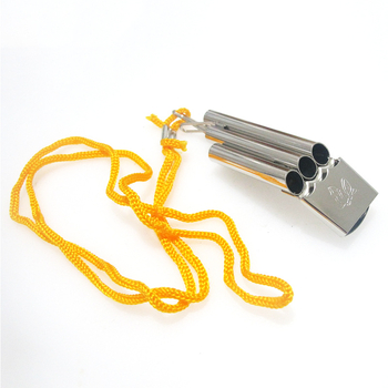 Butterfly неръждаема стомана свирка за съдия по баскетбол, тризвукова