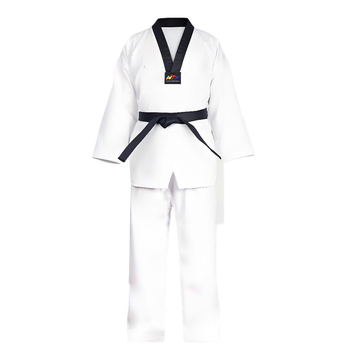 Taekwondo egyenruhák diákok és edzők számára, pamut-keverék anyag, 80% poliészter