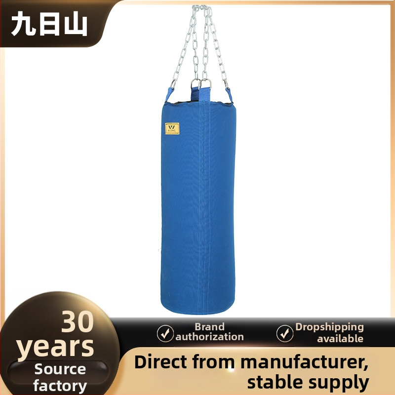 Boxzsák vászonból, függő kivitel, Mount Jiuli márka, súly 6 kg