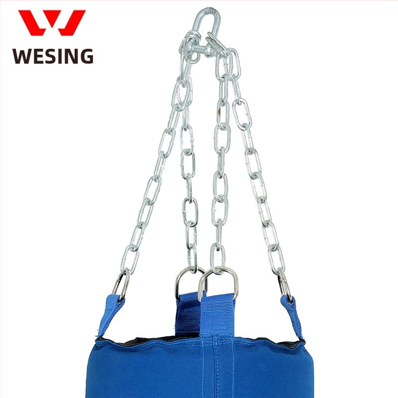 Boxzsák vászonból, függő kivitel, Mount Jiuli márka, súly 6 kg