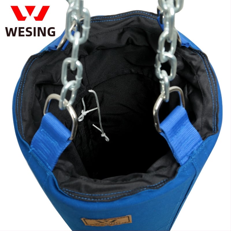 Boxzsák vászonból, függő kivitel, Mount Jiuli márka, súly 6 kg