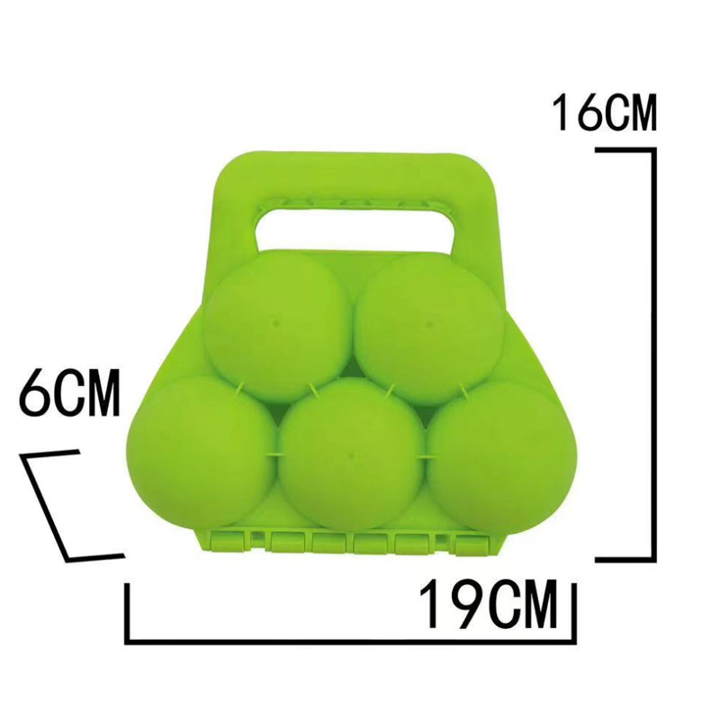 Играчка за снежни топки с клип, пластмасов снежен инструмент за деца на възраст 4–6 години, модел XueJia, клип за сняг