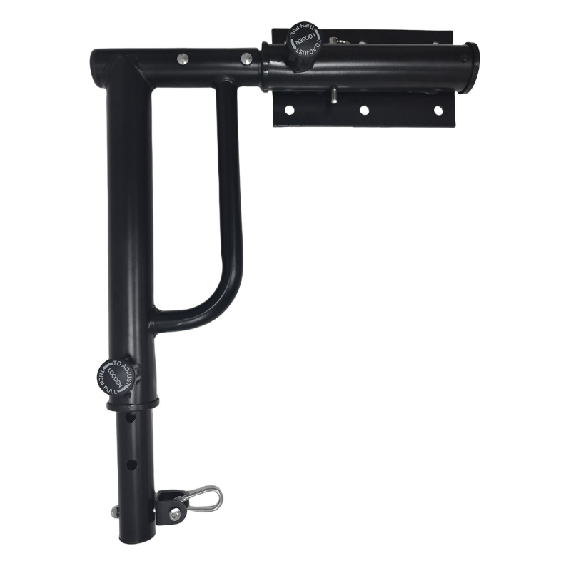 Kerekcsöves kétirányban állítható zsáktartó, függesztett kivitel, acélból