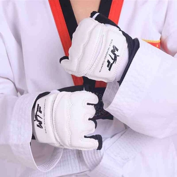 Taekwondo zaštitne rukavice i štitnici za stopala | XinAo PU rukavice za borilačke vještine, vertikalni stil, težina 0.5, zaštita ruku i nogu