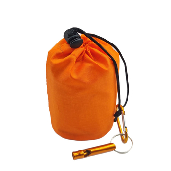 Vanjski hitni vreća za kampiranje s PE aluminijskom folijom, podstavom, tkaninom i punilom PE aluminijska folija; debela konstrukcija (Proizvodni kod: Thickened sleeping bag)