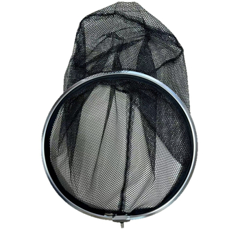 Aluminijska mrežna glava, debela, s dizajnom protiv kuka, produbljena za vađenje velikih riba; Materijal mreže: ljepilo; Nosivost: 10 kg; Dubina: 45 cm