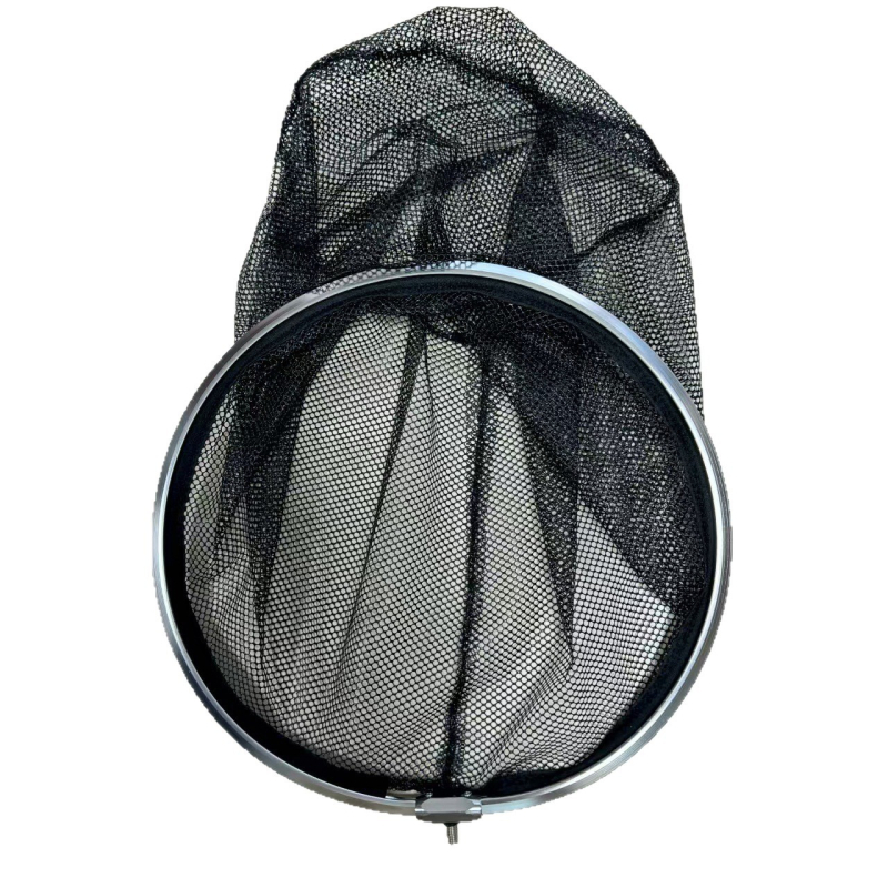 Aluminijska mrežna glava, debela, s dizajnom protiv kuka, produbljena za vađenje velikih riba; Materijal mreže: ljepilo; Nosivost: 10 kg; Dubina: 45 cm