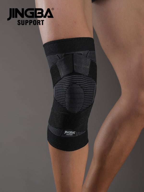 Наколенник от нейлон с еластична материя за спортове на открито – защита на коляното при тичане, планински туризъм, колоездене и баскетбол (за възрастни)