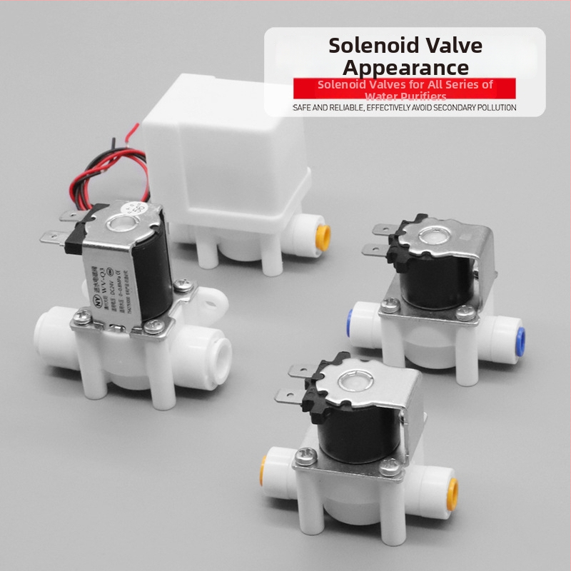 Set elektromagnetskog ventila za pročistač vode, ulaz 24V, odvodni ventil, automatsko ispiranje, brzi spoj 2/3